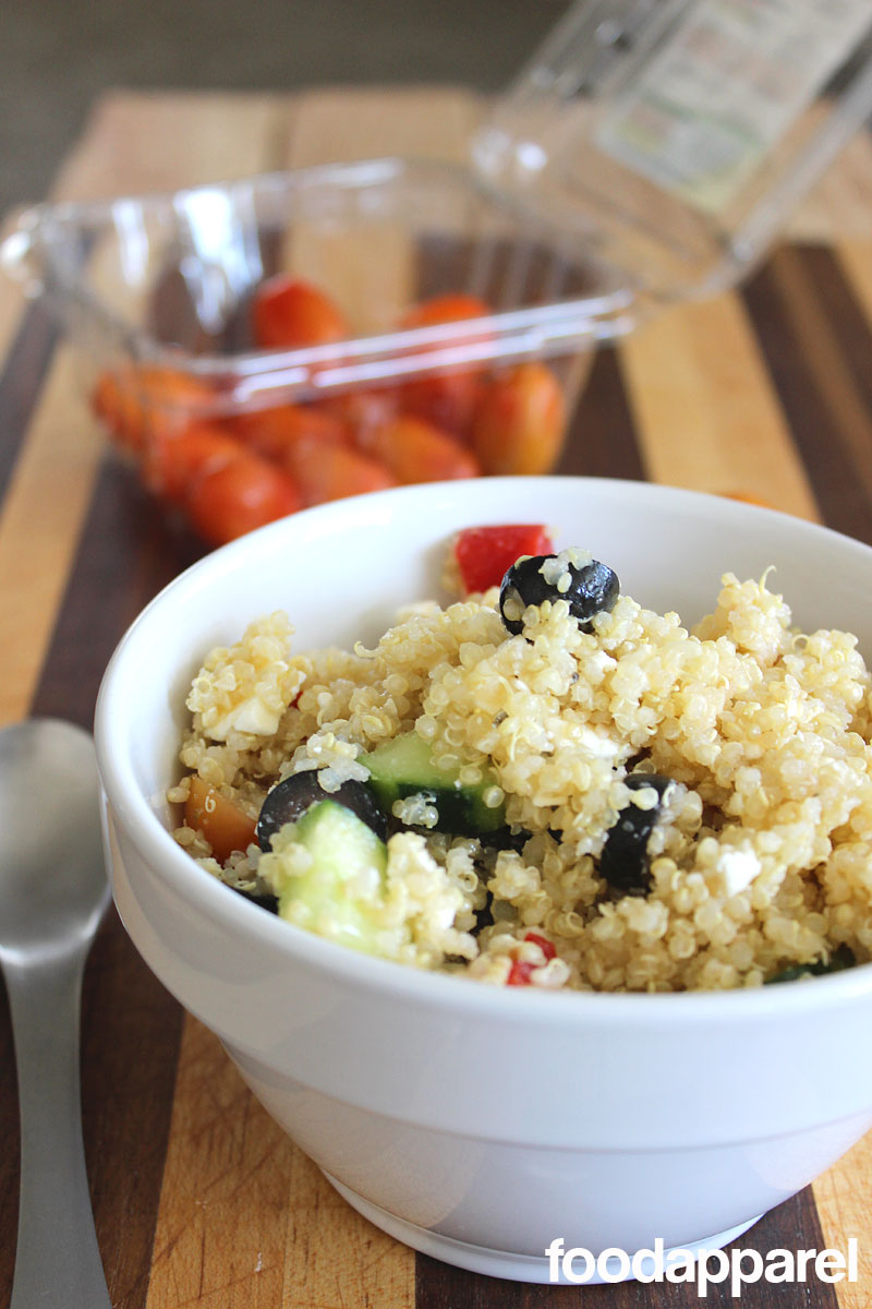 Healthy Greek Quinoa Salad Recipe Food Apparel