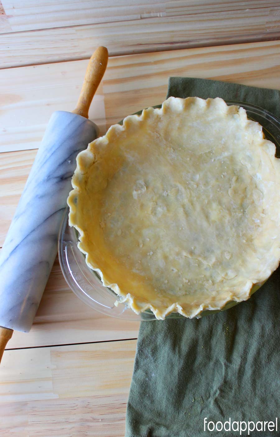 Combination Butter and Shortening Flaky Pie Crust Recipe ...